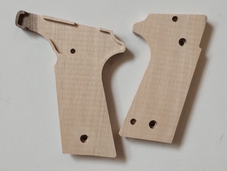 Holzgriffschalen für Colt Double Eagle – billede 2