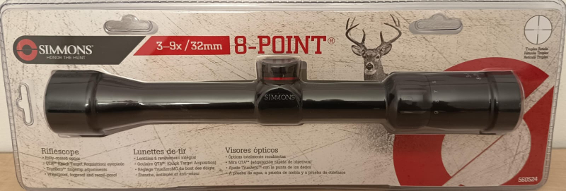 Simmons 8-Point Zielfernrohr 3–9x32 mm – Neu in Originalverpackung – Bild 1