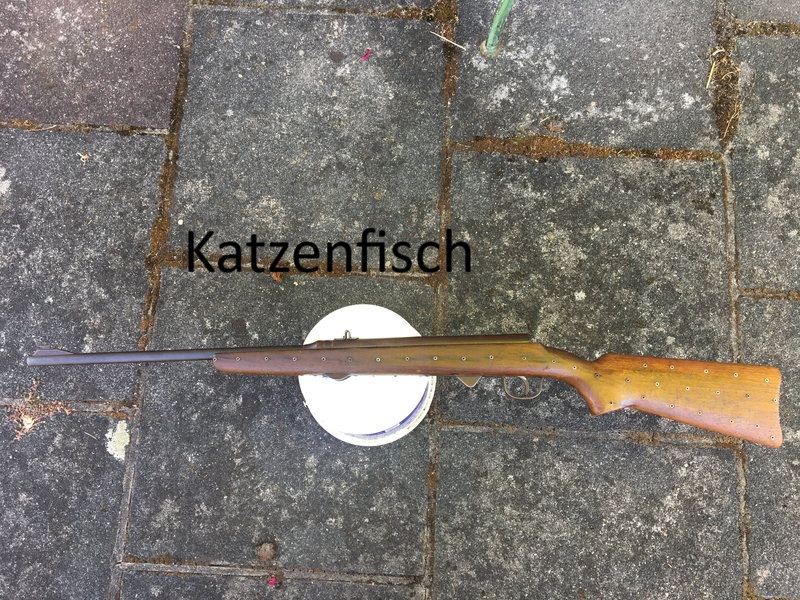 Anschütz Mod.275 Kirmes Luftgewehr Jahrmarkt, funktioniert super, 50er Jahre – obrázek 2