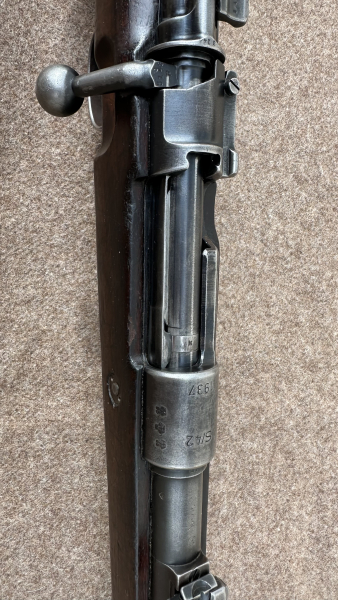 K98 Mauser S/42 Bj1937 im Kaliber 8x57JS Nummerngleich WAA Stempel – Bild 2