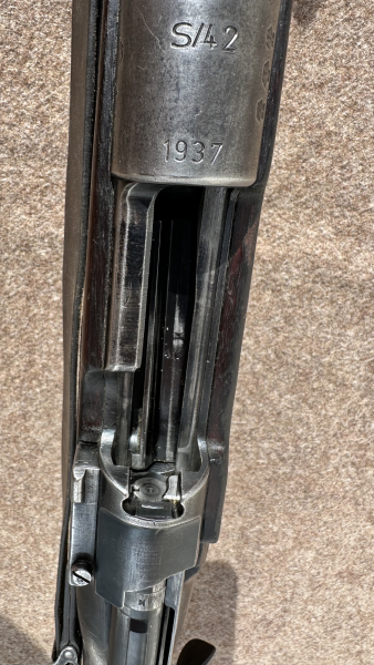 K98 Mauser S/42 Bj1937 im Kaliber 8x57JS Nummerngleich WAA Stempel – Bild 6