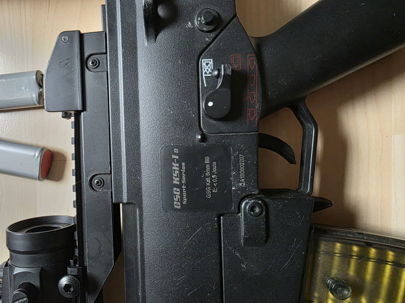 Softair set Gewehr Pistole m89 g36 – immagine 3