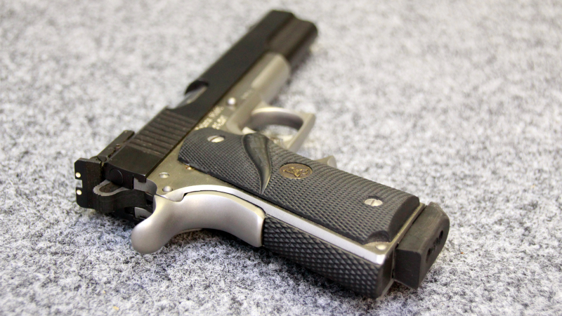Peters Stahl Match-Pistole 6" Kal. 9mm (1994) - Präzision in Two-Tone-Optik – Bild 3