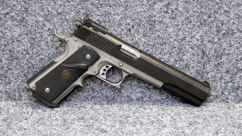 Peters Stahl Match-Pistole 6" Kal. 9mm (1994) - Präzision in Two-Tone-Optik – Bild 2