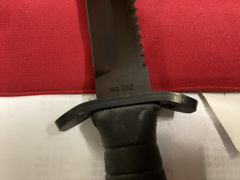 Original polnisches Kampfmesser WZ98Z – Bild 5