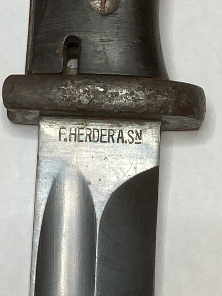 Bajonett für K98k Hersteller F. Herder 1939 – nuotrauka 4