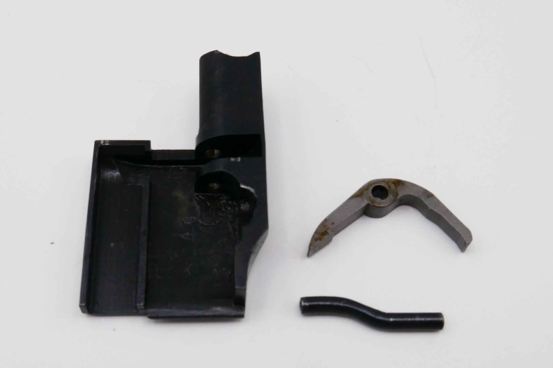 Original Seitenplatte / Abdeckplatte mit Hebel für Pistole 08 P.08 P08 Luger – Bild 2