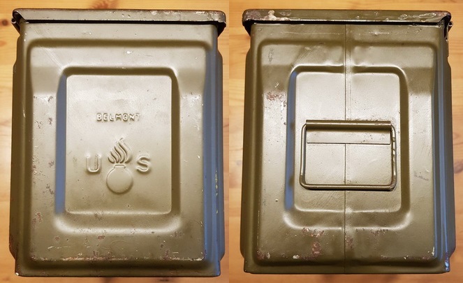 Gurtkasten für 105-Schuss-Gurt .50 BMG US-Army – Bild 3