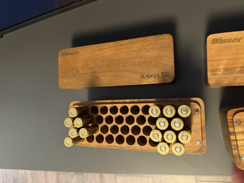 Blaser Munitionsbox für 6,5x55 SE – Bild 2