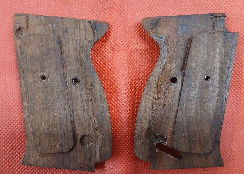Griffschalen Holz für Walther P38 / P1 – Bild 2