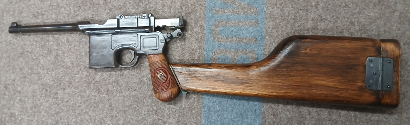 Mauser C96 / rote neun / rote 9 / im Kaliber 9mm Para / Luger – Bild 3