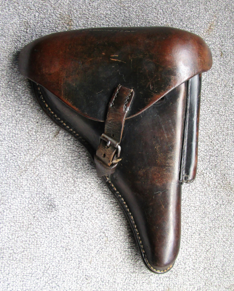 Pistolentasche Koffertasche für Pistole 08 P08 Carl Heinichen Dresden 1937 WaA nicht P08 PPK Hsc – slika 6