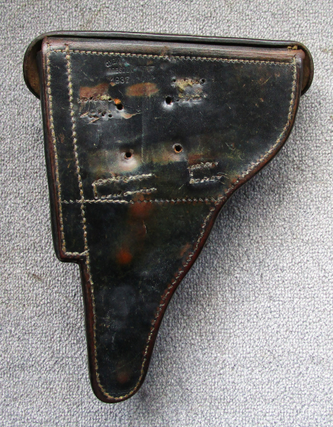Pistolentasche Koffertasche für Pistole 08 P08 Carl Heinichen Dresden 1937 WaA nicht P08 PPK Hsc – slika 2