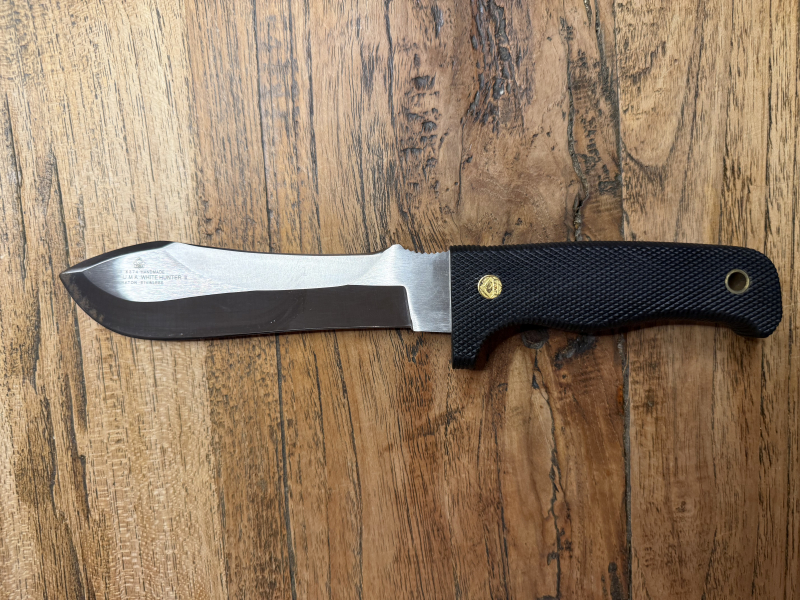 PUMA White Hunter I 6373 Handmade Solingen Jagdmesser mit Original PUMA-Scheide – Bild 2