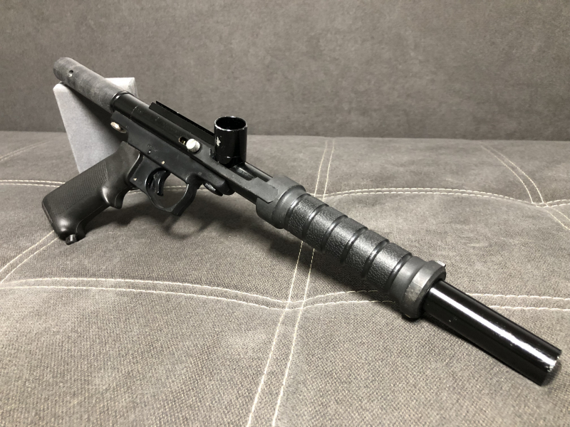 Paintball Markierer Umarex PB-77P Cal. 68 Pumpgun Repetierer Pistole Gotcha Gewehr kein Airsoft Deko – billede 3