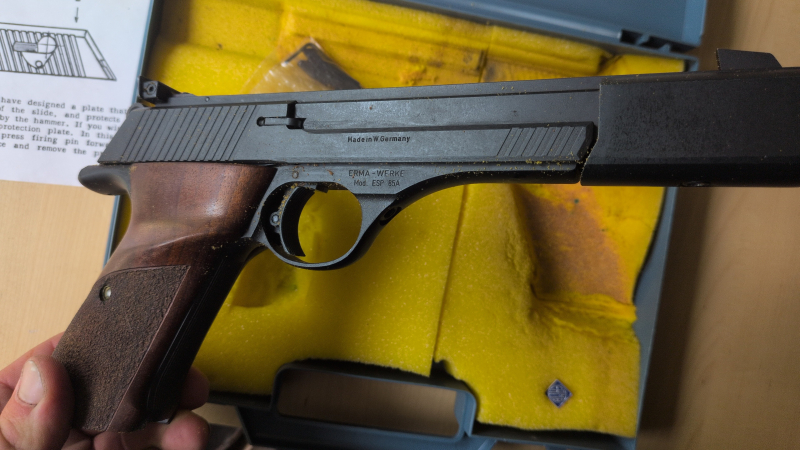 Erma ESP 85A im Kal. .22lr – billede 3