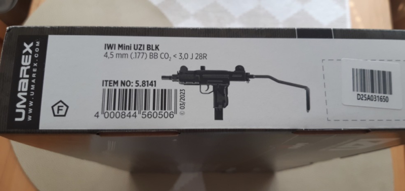 Umarex Mini Uzi (mit Originalmarkings) im Full Set NEU – pilt 4