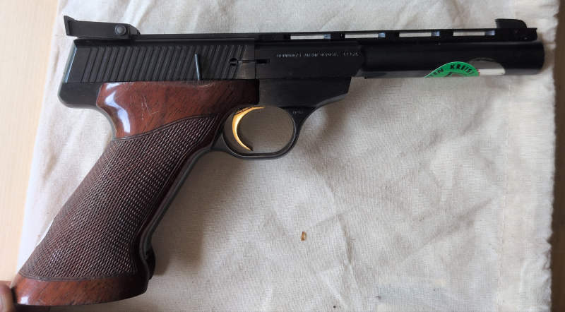 Browning FN Matchpistole im Kal. .22lr Mod. 150 – billede 2