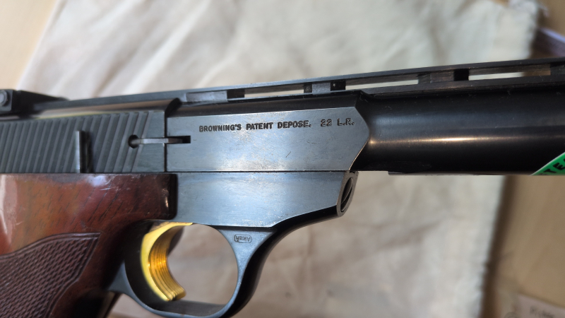 Browning FN Matchpistole im Kal. .22lr Mod. 150 – billede 3