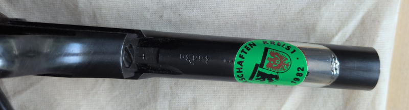 Browning FN Matchpistole im Kal. .22lr Mod. 150 – billede 4