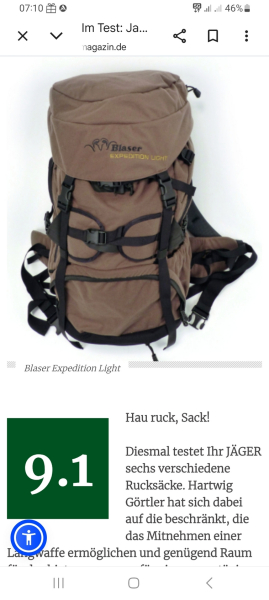 Blaser jagdrucksack Expedition Light 45l NP190€ – stampa 3