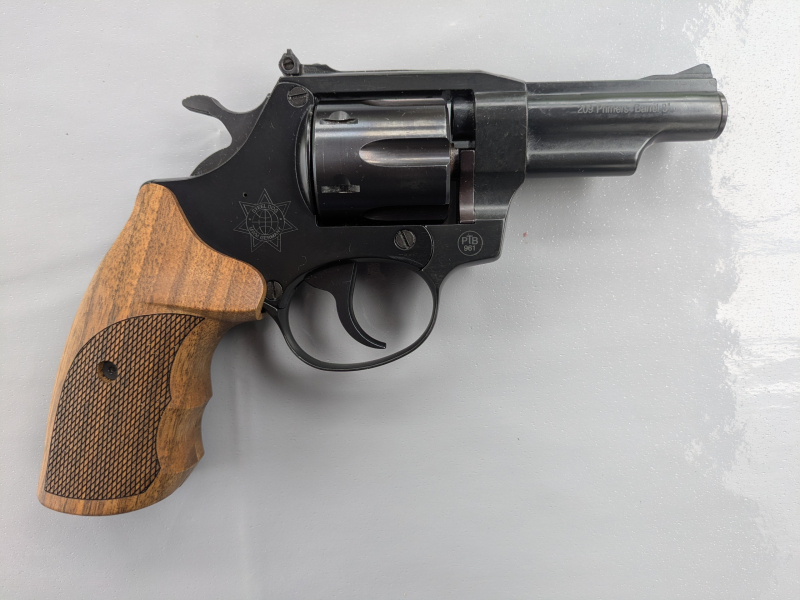 Sammlerrarität MWM Gillmann Steel Dog PTB 961 , limitierte Auflage, 3 Zoll Sheriff TAC Holzgriffscha – Bild 3