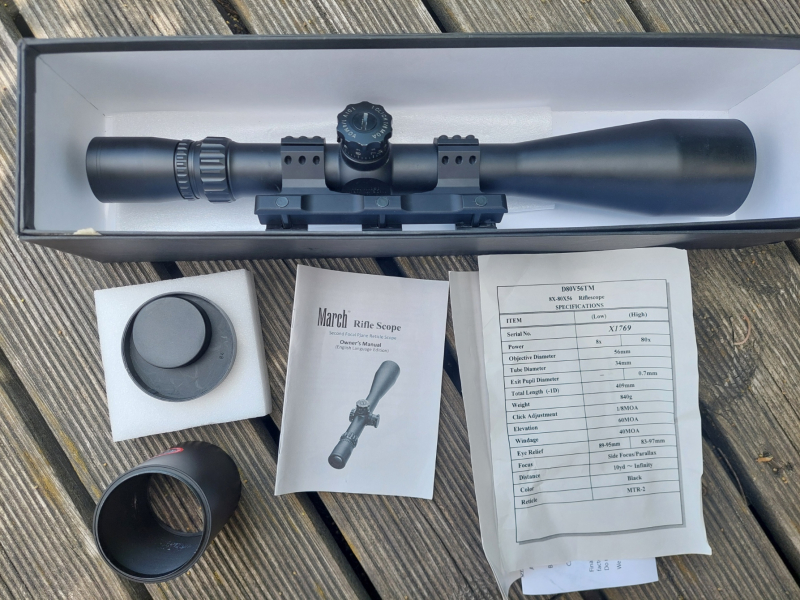 March X D80V56TM 8-80x56 Tactical – pilt 4