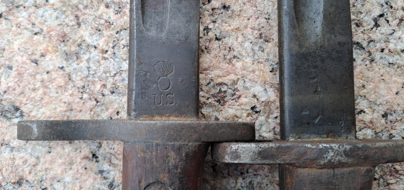 2x Bajonett, WK1. US Remington & UK – Bild 5