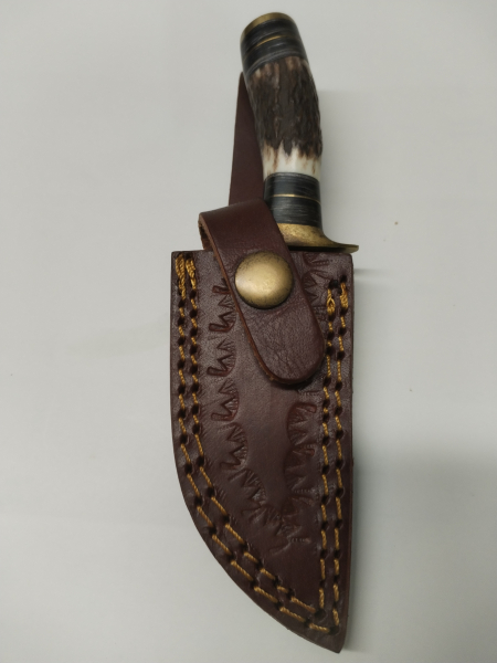 Damastmesser mit Horngriff – nuotrauka 2