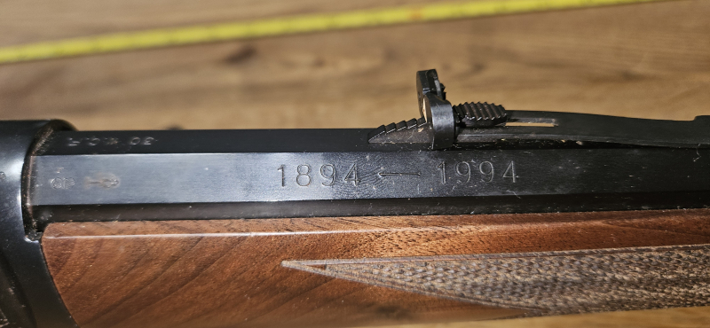 Winchester , Model 1894, Centennial, 30 WCF, 30-30 Winchester, Unterhebelrepetierer, Jubiläumsmode – Bild 4