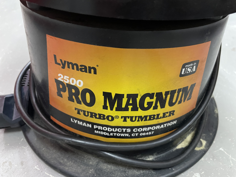 Lyman 2500 PRO MAGNUM Turbo Tumbler inkl. Granulat – εικόνα 2