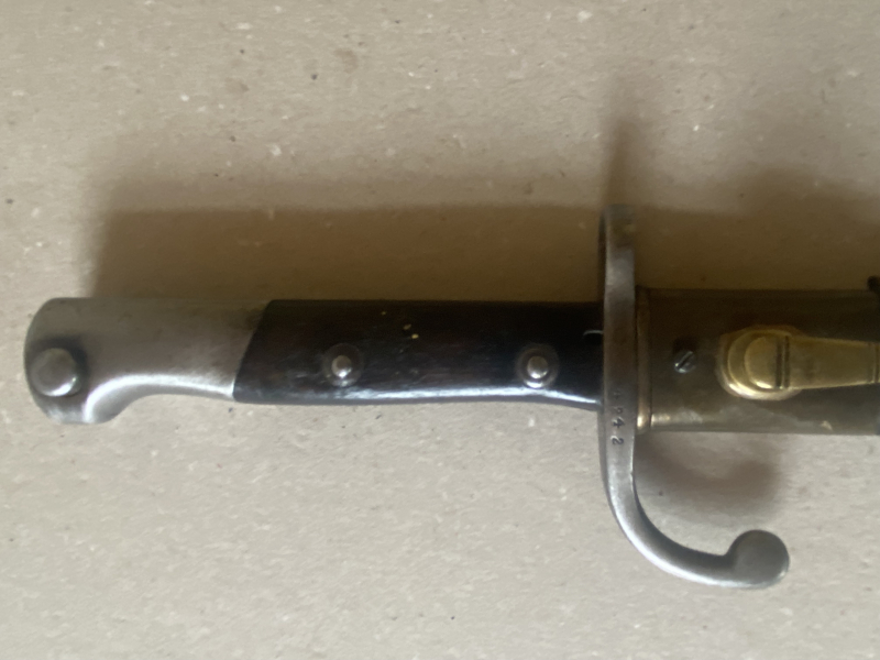 Bajonett für Brasilien G 98, Model 1908 – billede 3