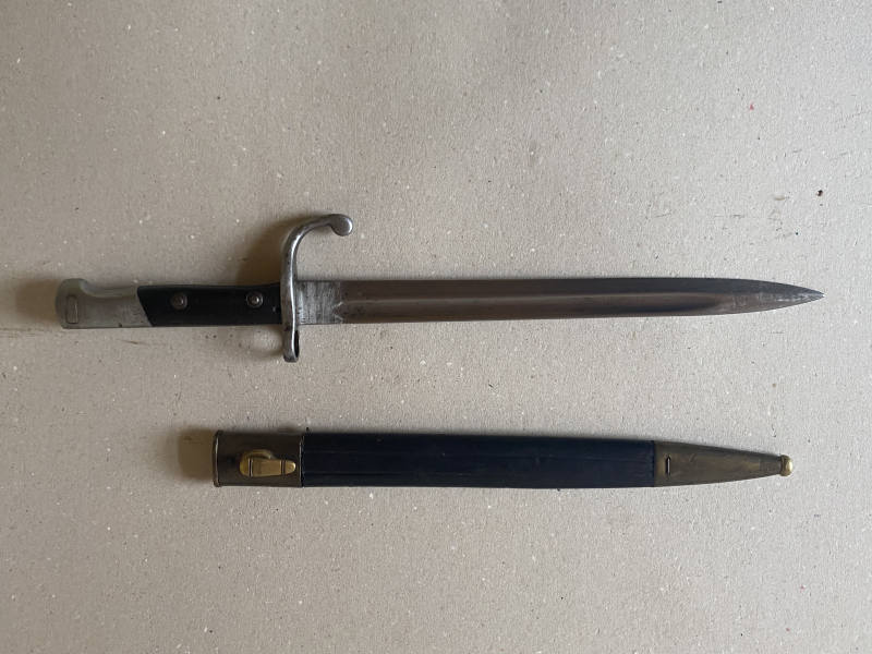 Bajonett für Brasilien G 98, Model 1908 – billede 2