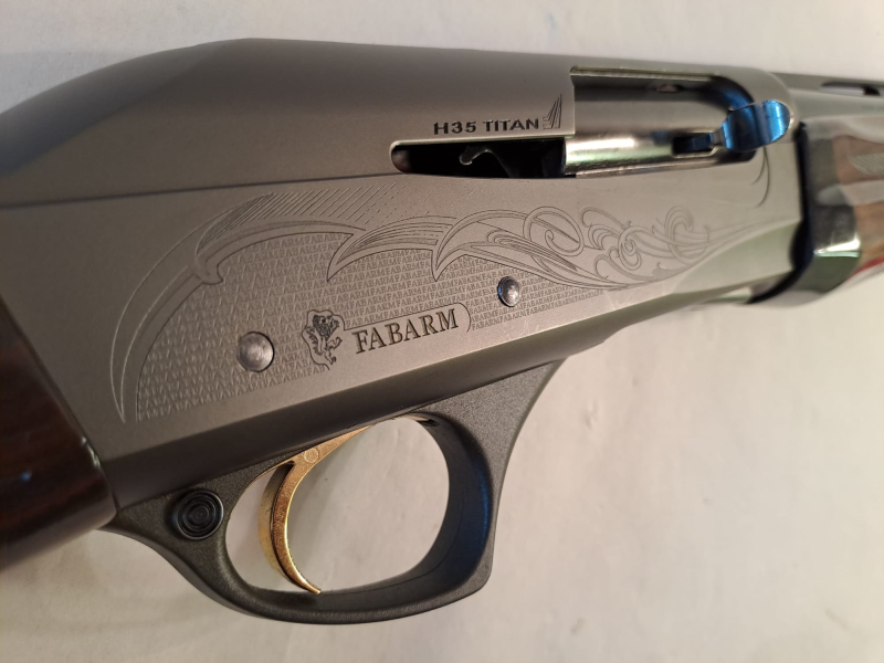 SL-Flinte Fabarm H35 Titan 12/76 Mag LL: 710 mm mit Koffer TOP ZUSTAND ab 1 € – Bild 4
