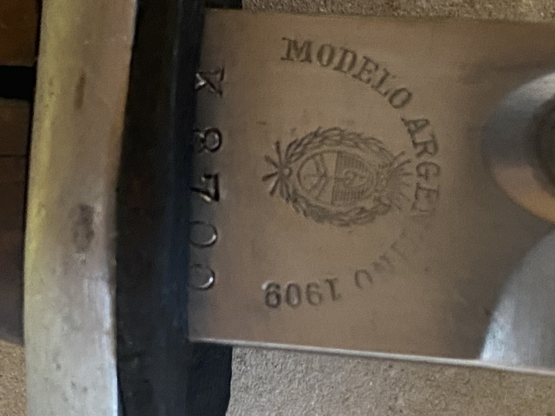 Bajonett für Modello Argentino 1909 – billede 4
