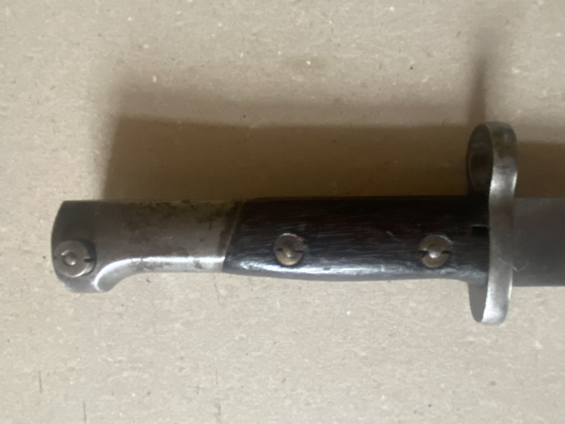 Langes Bajonett VZ-23 zum Export Mauser 98/32 Peru – stampa 4