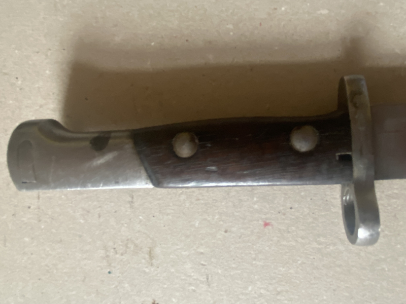 Langes Bajonett VZ-23 zum Export Mauser 98/32 Peru – stampa 3