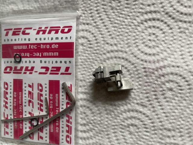 TEC-HRO Abzugszüngel für LP, Steyr, Feinwerkbau, Walther – immagine 2