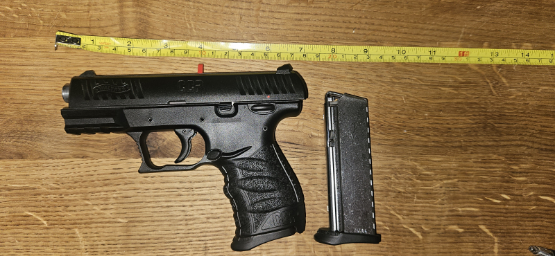 Walther CCP 9 mm Luger – nur ca. 50 Schuss – Komplett mit Originalkoffer & Zubehör – Top Zustand – Bild 2