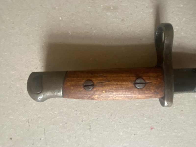 Belgische Degenbajonett für Mausergewehr 1924/ Epee Bajonett Mle 1924 – Bild 3