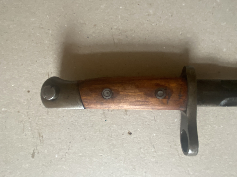 Belgische Degenbajonett für Mausergewehr 1924/ Epee Bajonett Mle 1924 – Bild 4