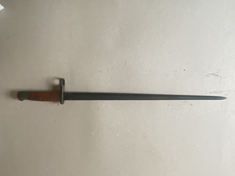 Belgische Degenbajonett für Mausergewehr 1924/ Epee Bajonett Mle 1924 – Bild 2