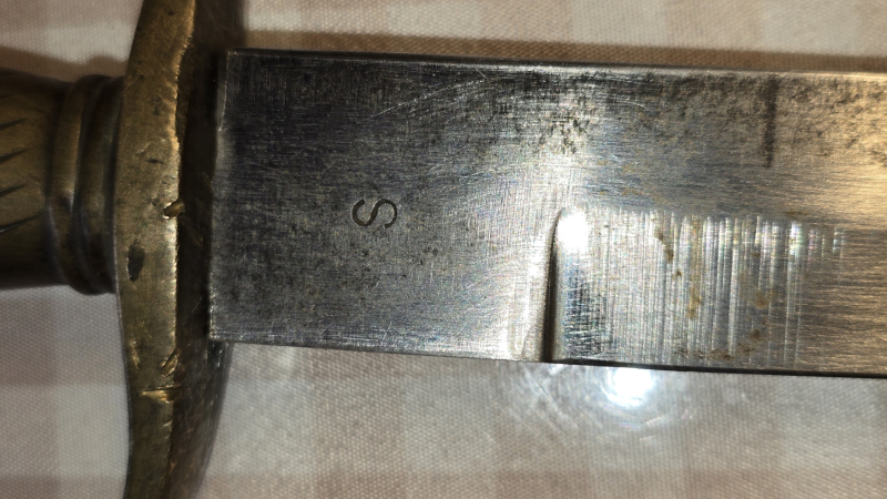 Preußen Artillerie Faschinenmesser M1849 Eigentumsstück – Bild 6
