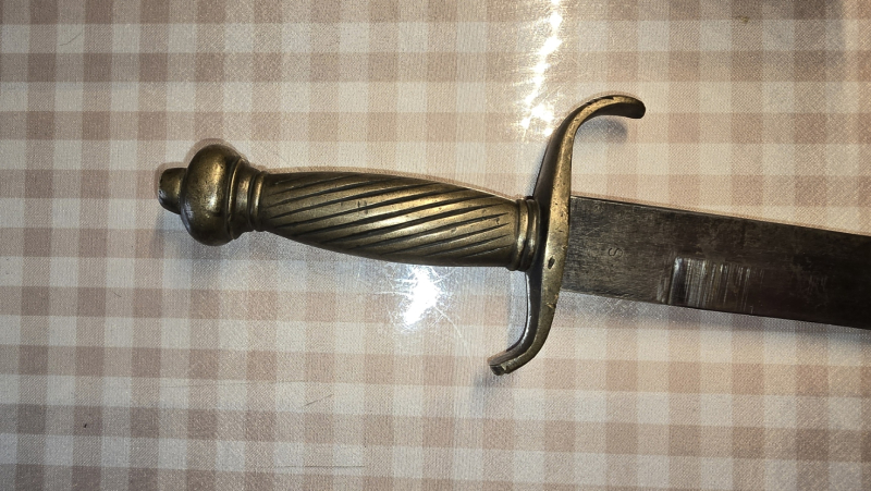 Preußen Artillerie Faschinenmesser M1849 Eigentumsstück – Bild 3