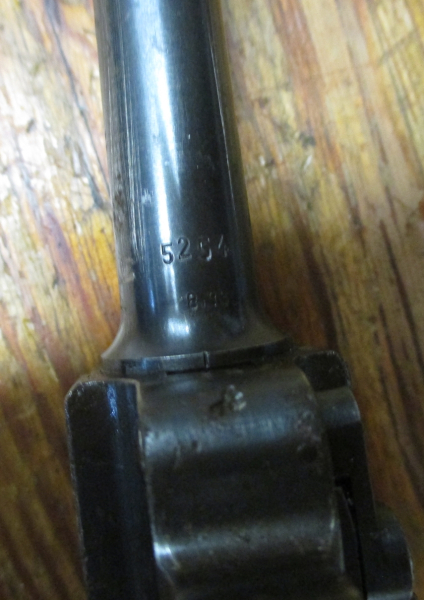 Pistole 08 Wehrmacht 9mmLuger S/42 – Bild 3