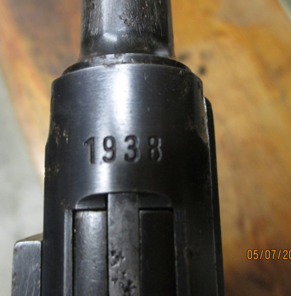 Pistole 08 Wehrmacht 9mmLuger S/42 – Bild 5