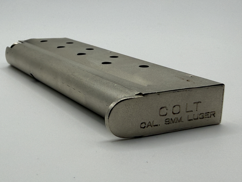 Original Colt 9mm Luger Magazin – Government 1911 MK IV Series 70 / Series 80 – 9 mm Para – zdjęcie 3