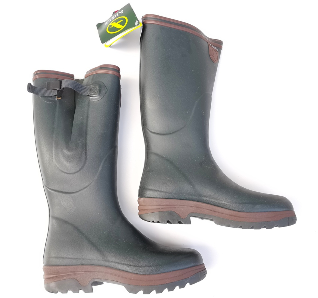 Gummistiefel Aigle Parcours ISO Gr. 44, grün - NEU - UNGETRAGEN - – kuva 2