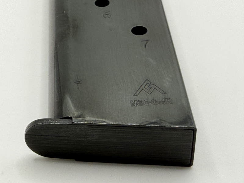 Original MEC-GAR Magazin .45 ACP 7 Schuss 1911 Government Colt Kimber Springfield Made in Italy – imagem 3
