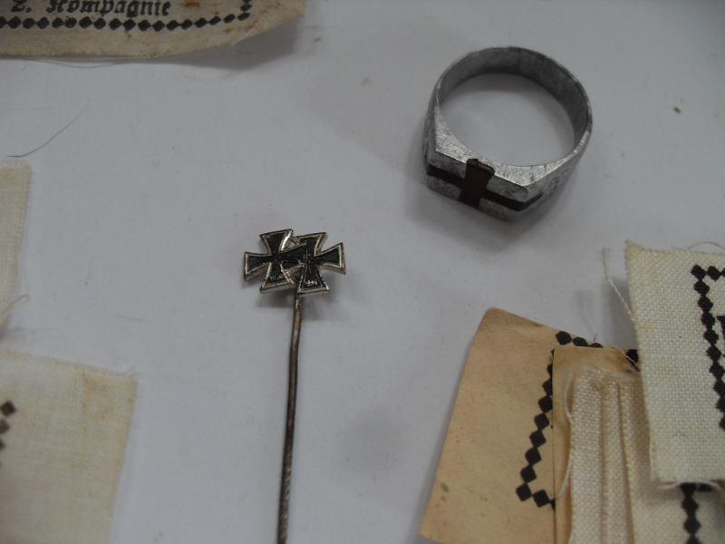 Abzeichen, Ring, Miniaturen EK2 + EK1 usw. – imagem 3